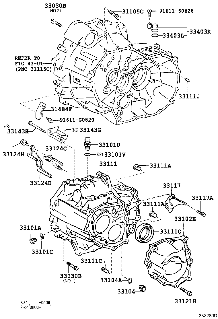 Toyota 90311-50024 SEAL, OIL(FOR TRANSMISSION CASE)