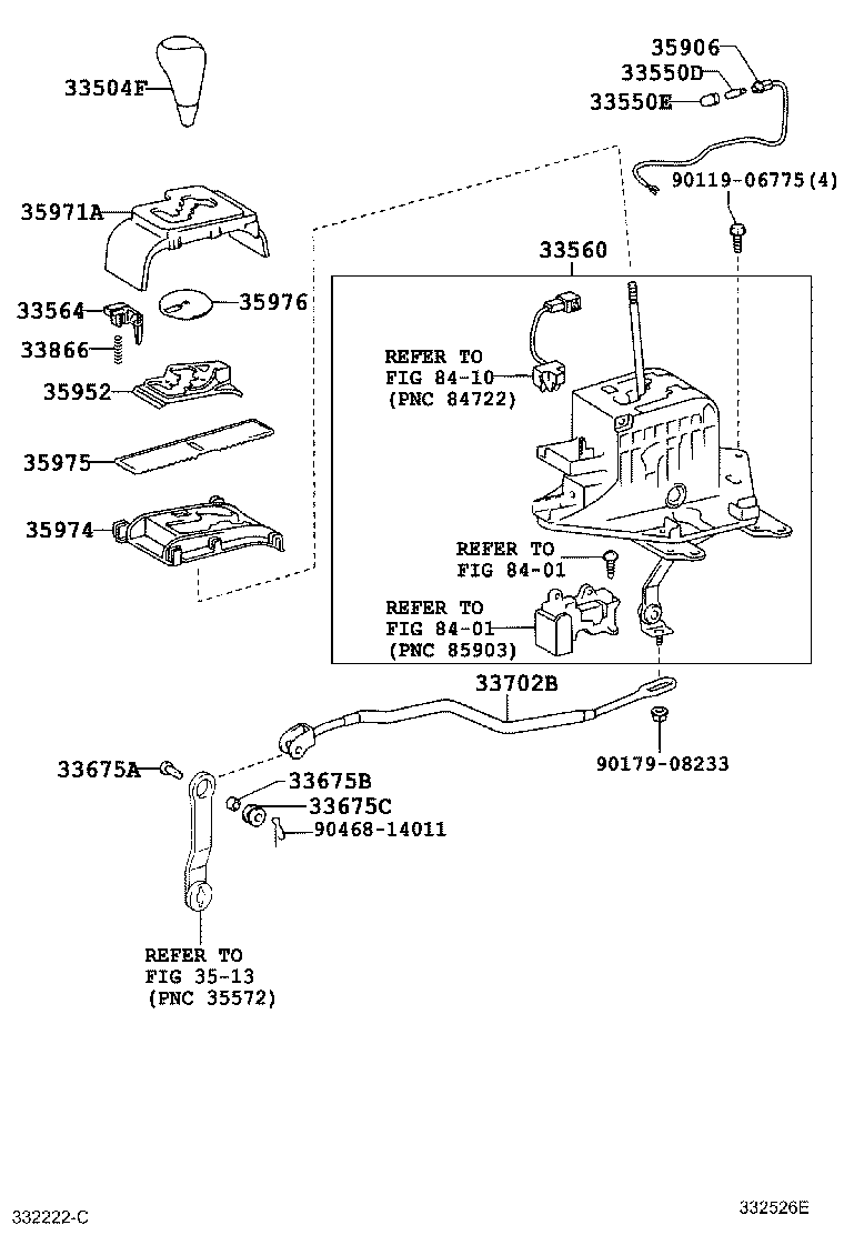 35974-30130 HOUSING, POSITION INDICATOR, LOWER product image