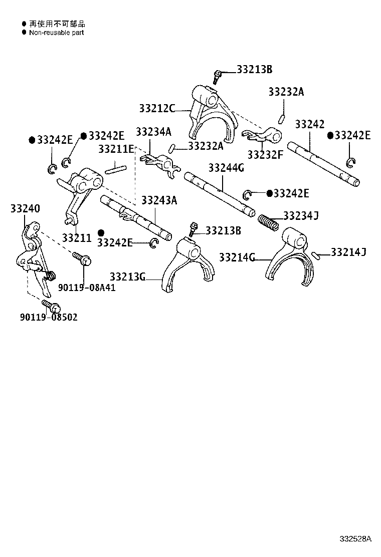 91611-60835 BOLT (FOR CONTROL SHAFT COVER) product image
