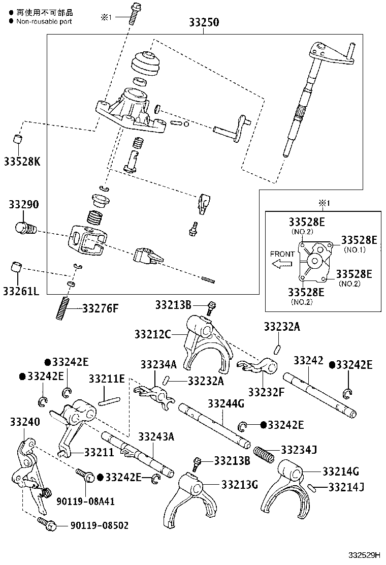 91611-60835 BOLT (FOR CONTROL SHAFT COVER) product image