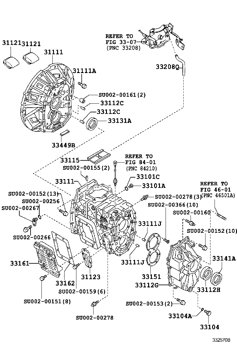 SU002-00534 HOUSING, CLUTCH product image