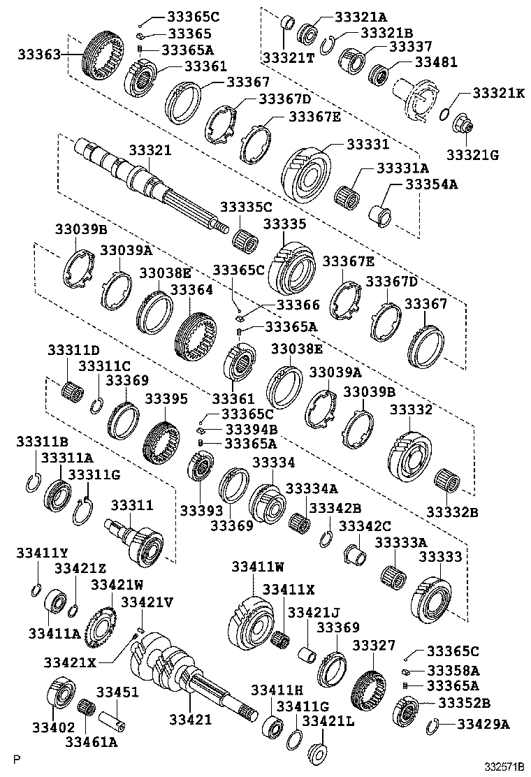 SU002-01005 SHAFT, INPUT product image