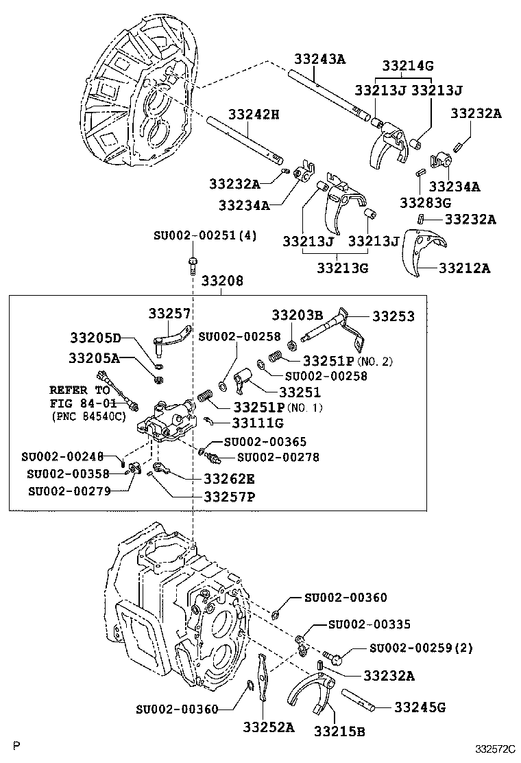 SU002-00541 LEVER, SELECT OUTER product image