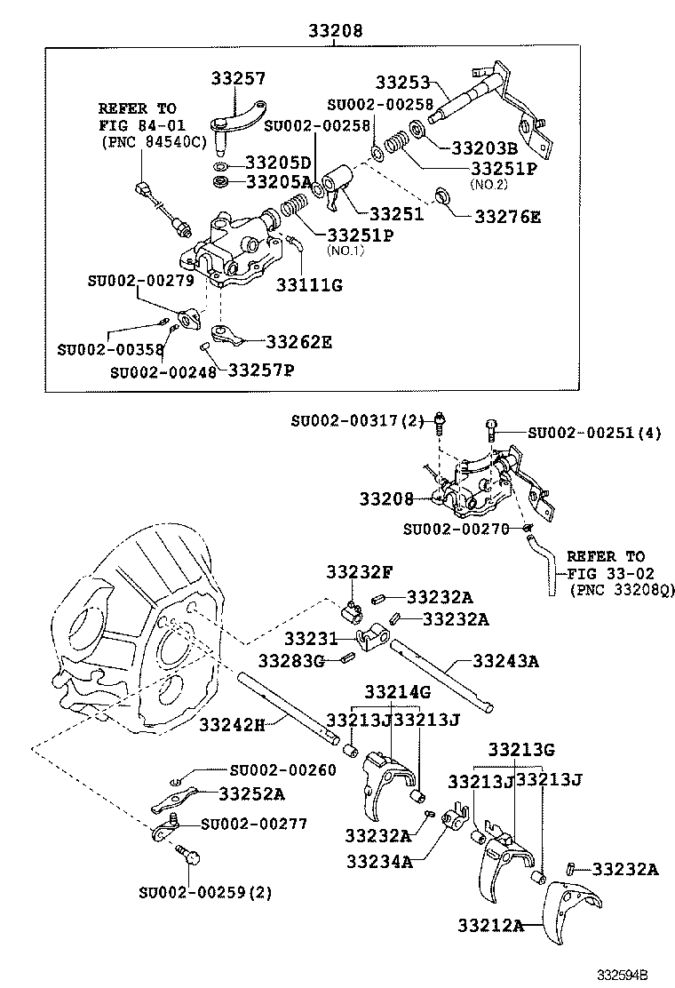 SU002-00541 LEVER, SELECT OUTER product image