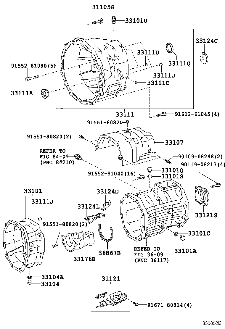 Toyota 96411-41000 PLUG(FOR TRANSMISSION CASE)