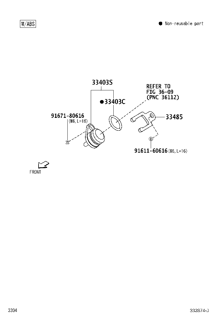 Toyota 33484-B9050 SLEEVE SUB-ASSY, SPEEDOMETER SHAFT (MTM)