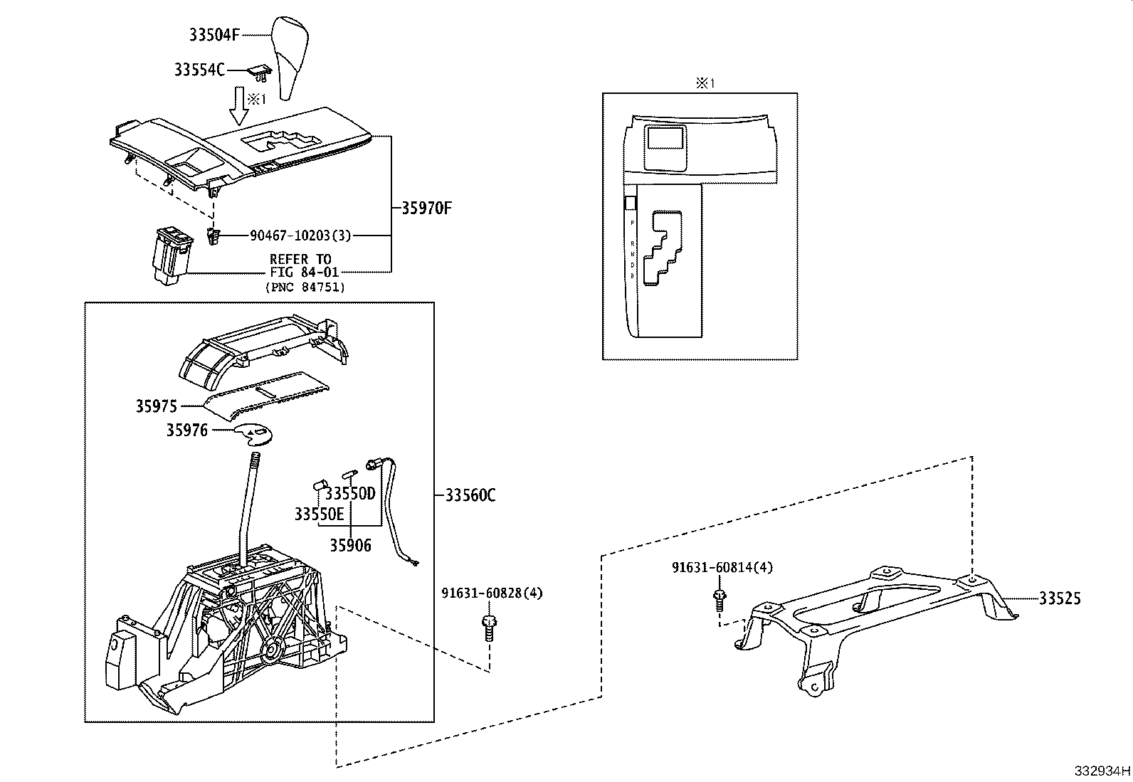 Toyota 33827-33040 BRACKET, TRANSMISSION CONTROL CABLE, NO.3
