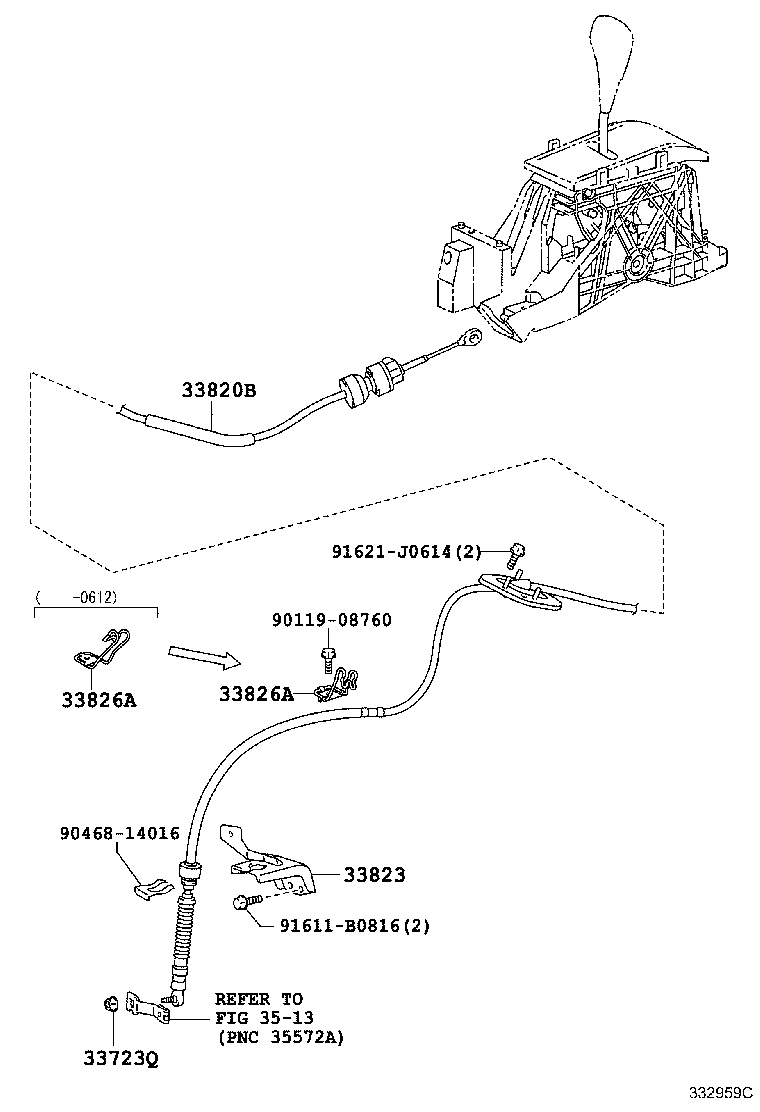 35970-YL010 HOUSING ASSY, POSITION INDICATOR product image