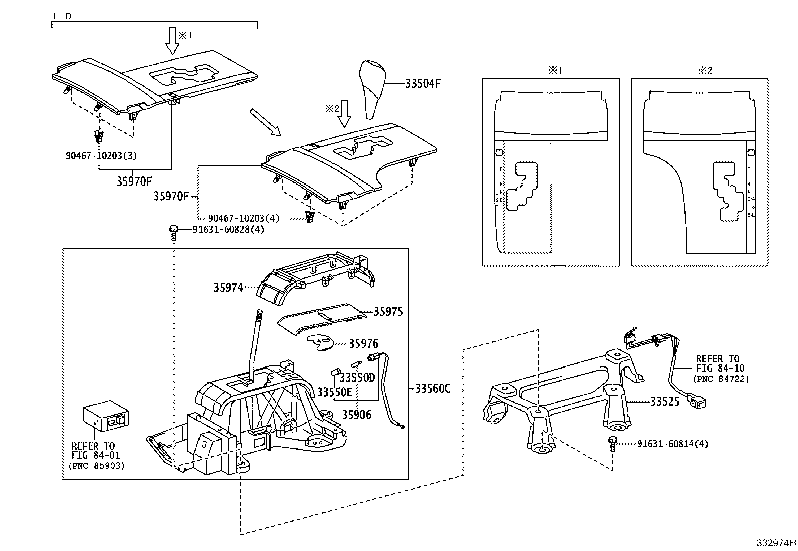 58123-06050 SUPPORT, SHIFT LEVER product image