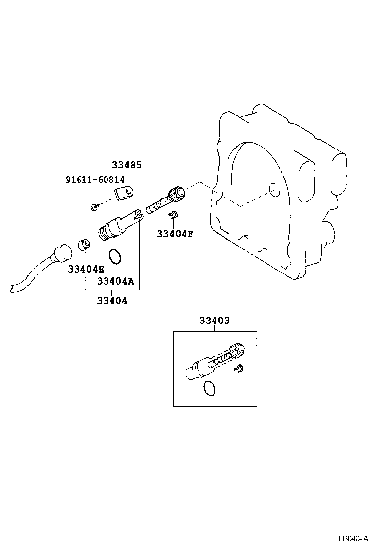 33482-39665 GEAR SUB-ASSY, SPEEDOMETER DRIVEN (MTM) product image