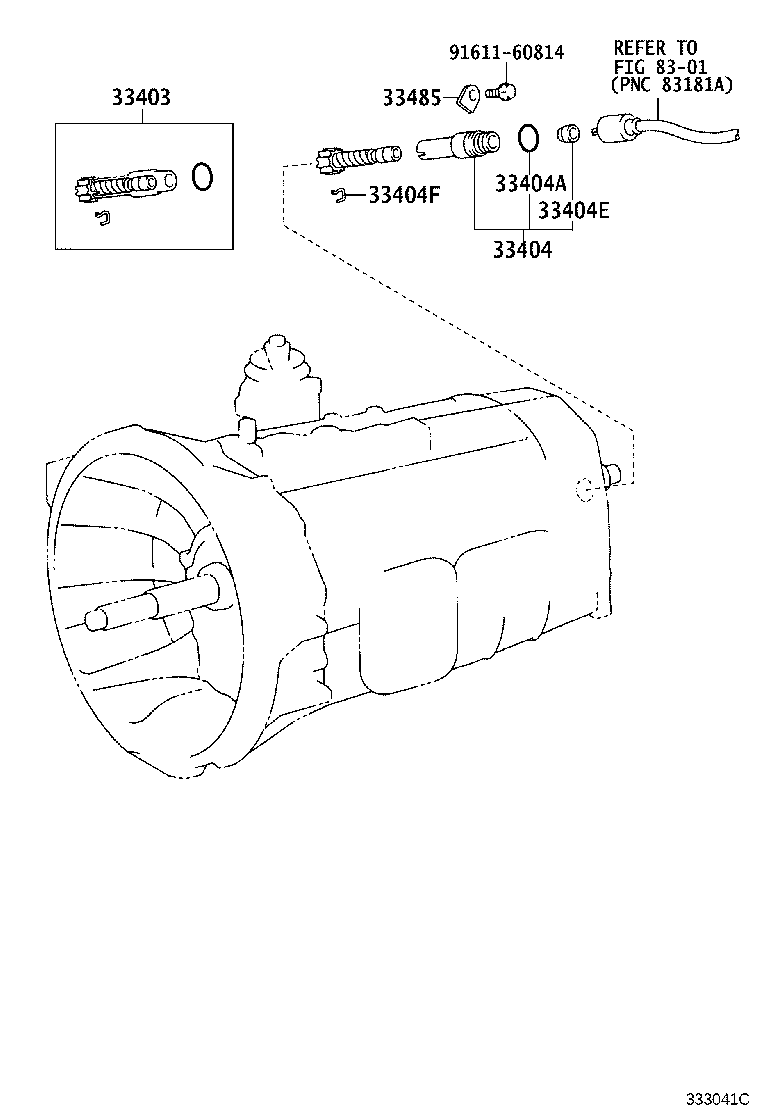 33482-39685 GEAR SUB-ASSY, SPEEDOMETER DRIVEN (MTM) product image