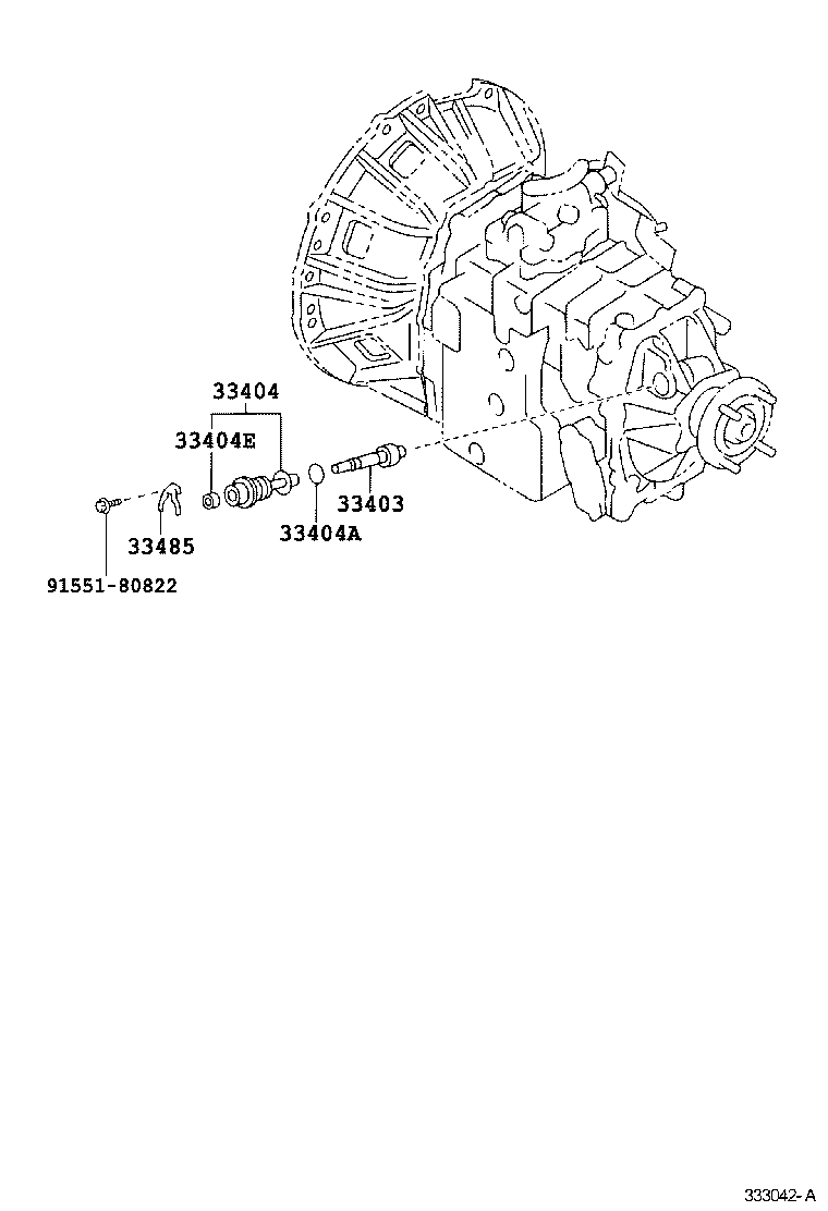 33482-39665 GEAR SUB-ASSY, SPEEDOMETER DRIVEN (MTM) product image