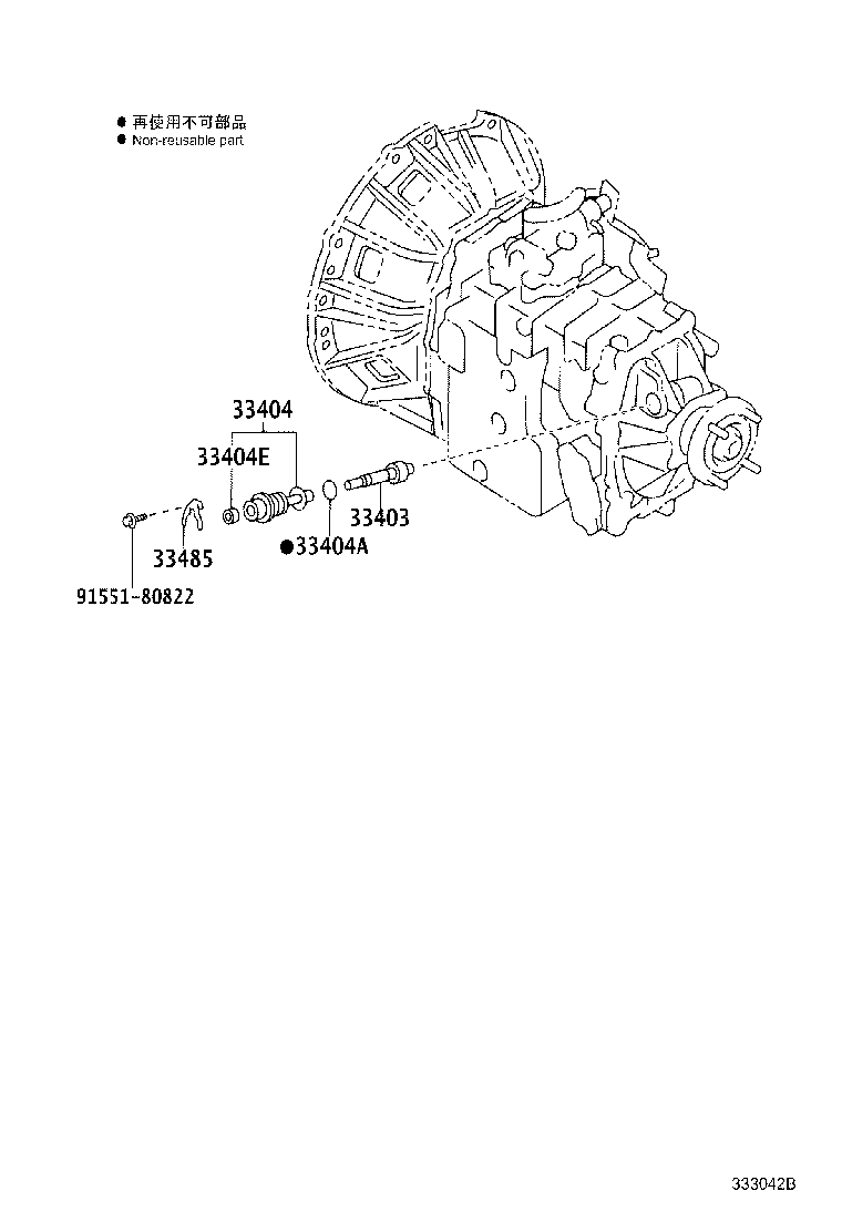 33482-39675 GEAR SUB-ASSY, SPEEDOMETER DRIVEN (MTM) product image