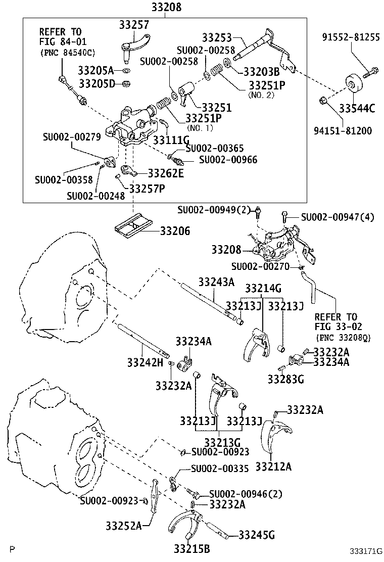 SU002-00541 LEVER, SELECT OUTER product image