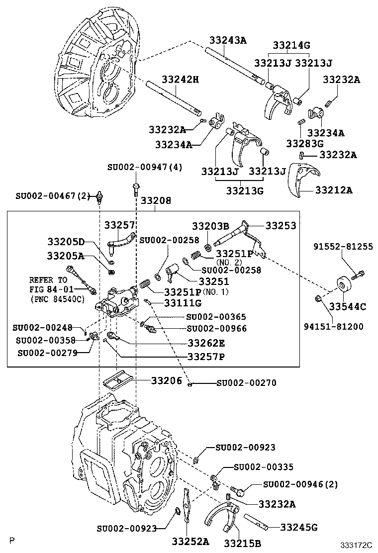 SU002-00541 LEVER, SELECT OUTER product image