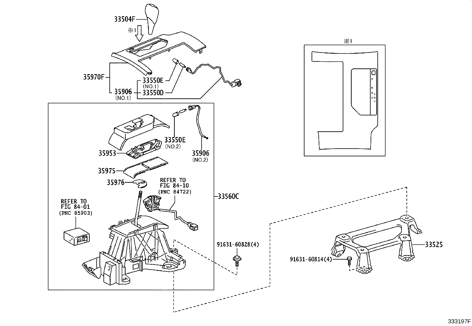 58123-06050 SUPPORT, SHIFT LEVER product image
