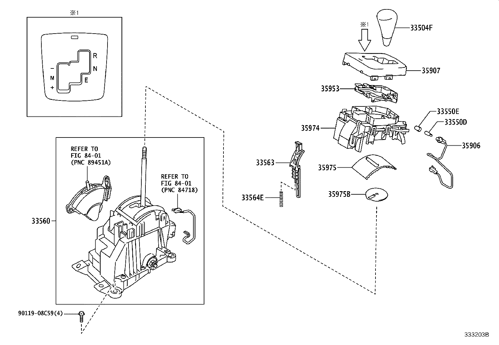 33524-12060 BRACKET, CONTROL LEVER HOUSING SUPPORT (FOR FLOOR SHIFT) product image