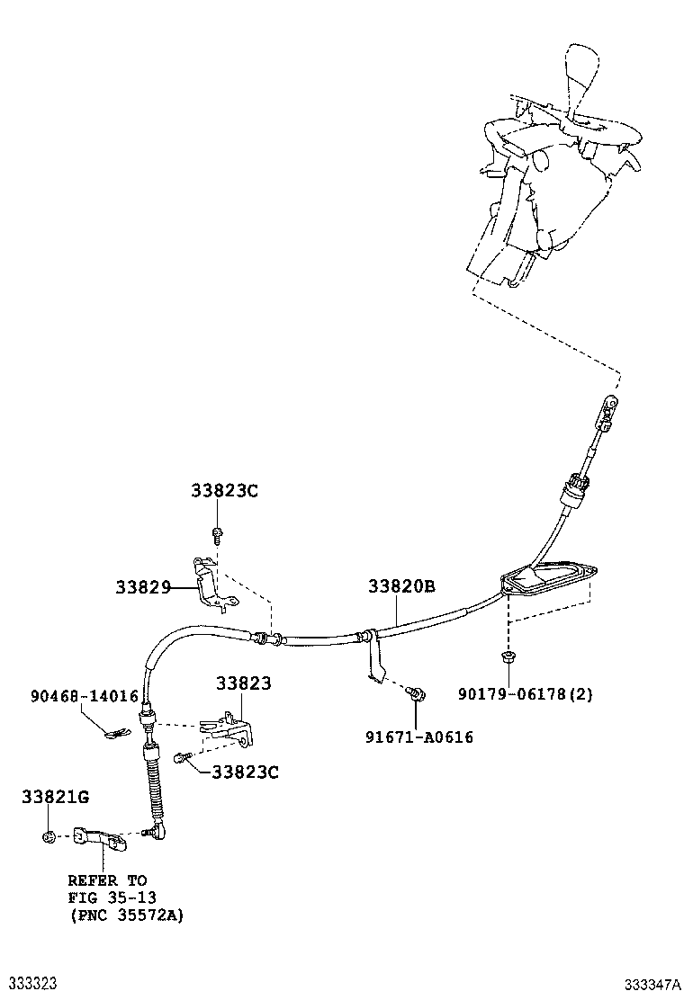 35906-12240 WIRE SUB-ASSY, INDICATOR LAMP product image