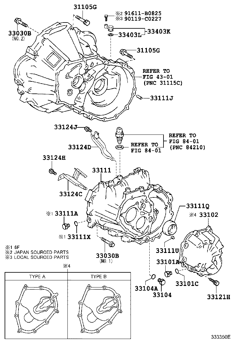 33124-02010 PIPE, OIL RECEIVER, NO.2(MTM) product image