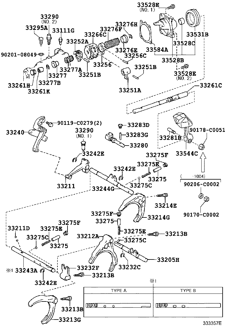 33211-02010 FORK, REVERSE SHIFT product image