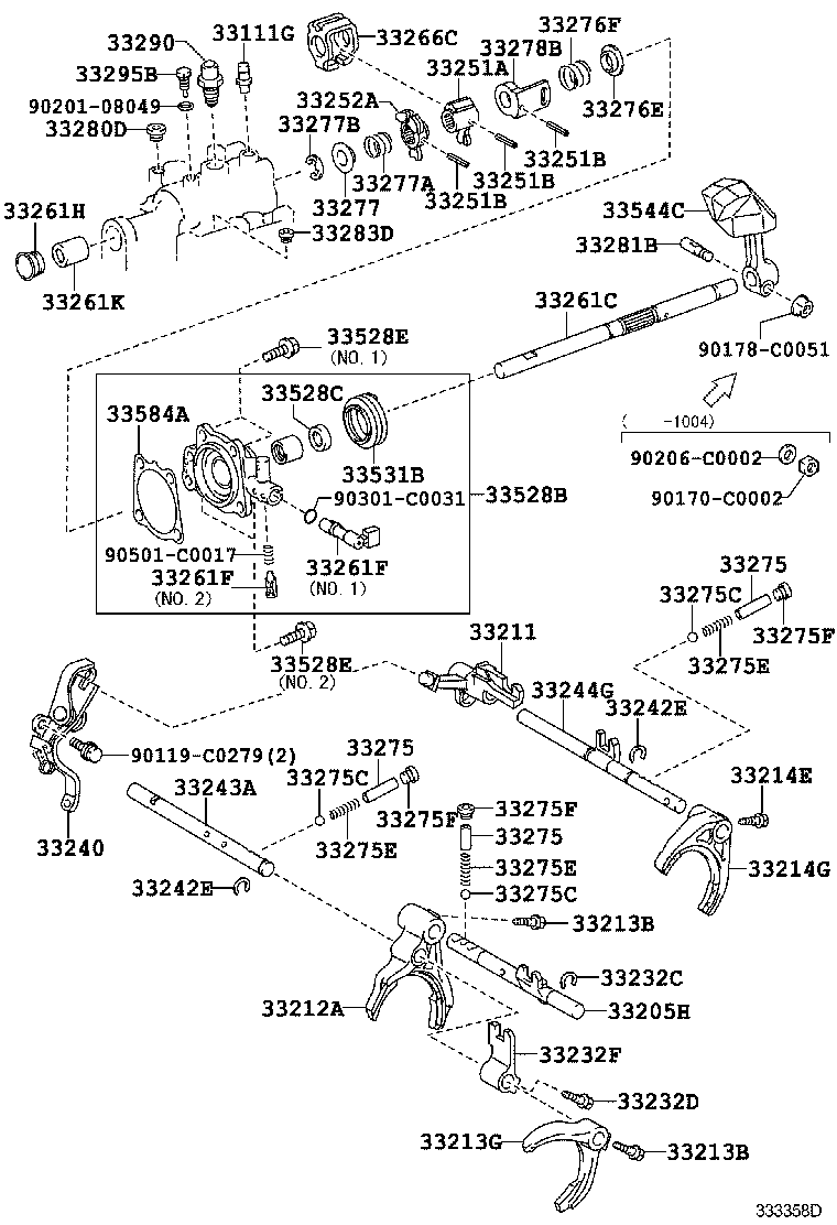 33211-02010 FORK, REVERSE SHIFT product image