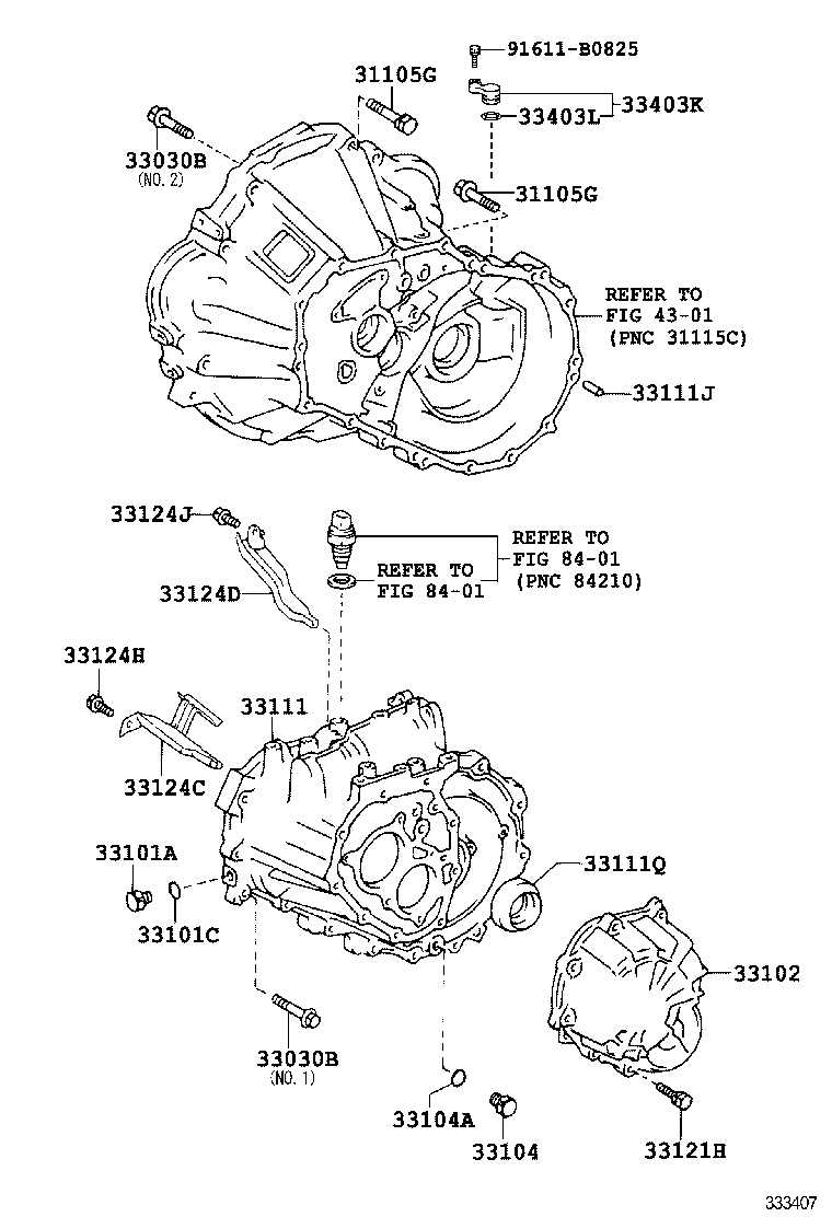 33111-02020 CASE, MANUAL TRANSMISSION product image