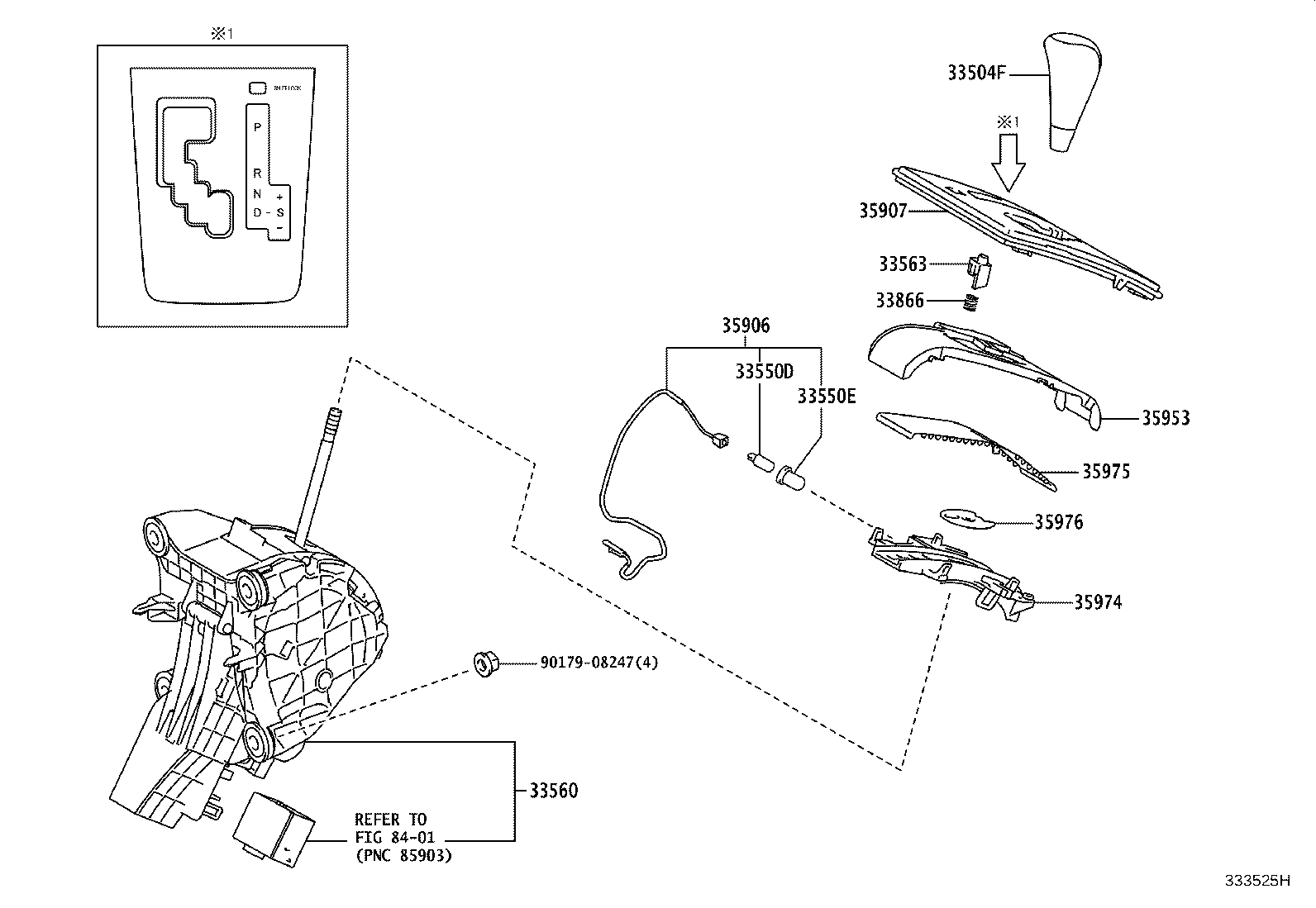 35974-12290 HOUSING, POSITION INDICATOR, LOWER product image