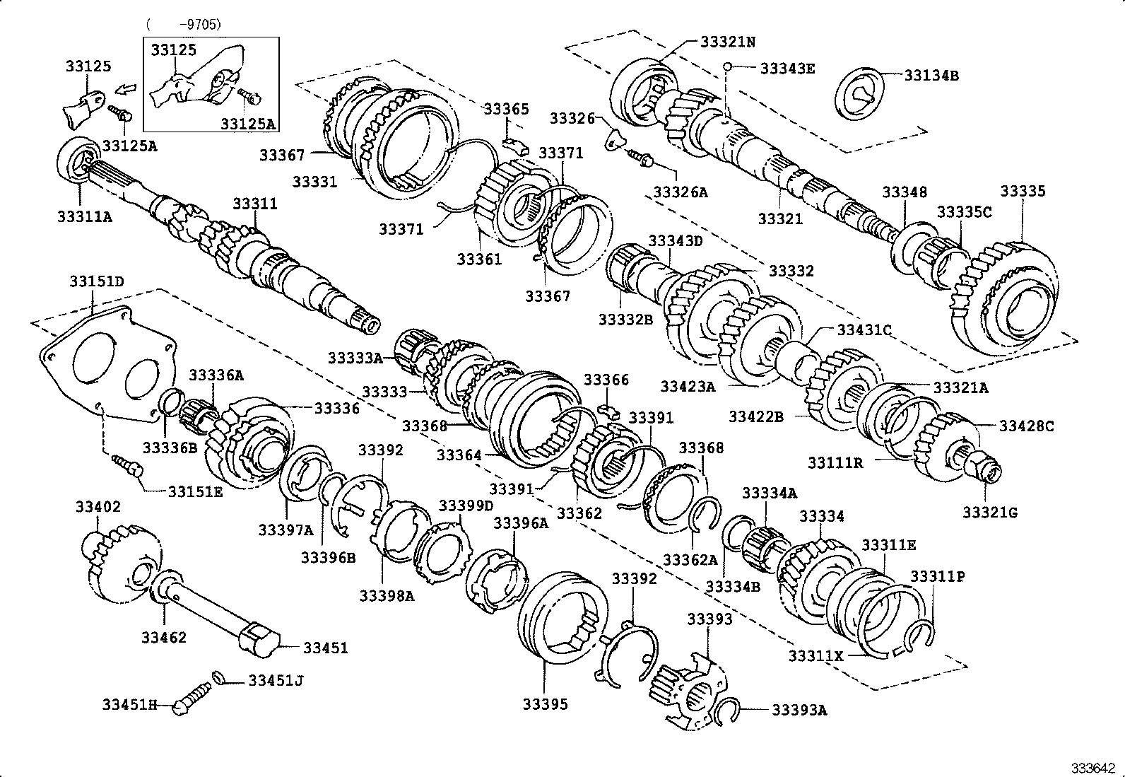 33311-13011 SHAFT, INPUT product image