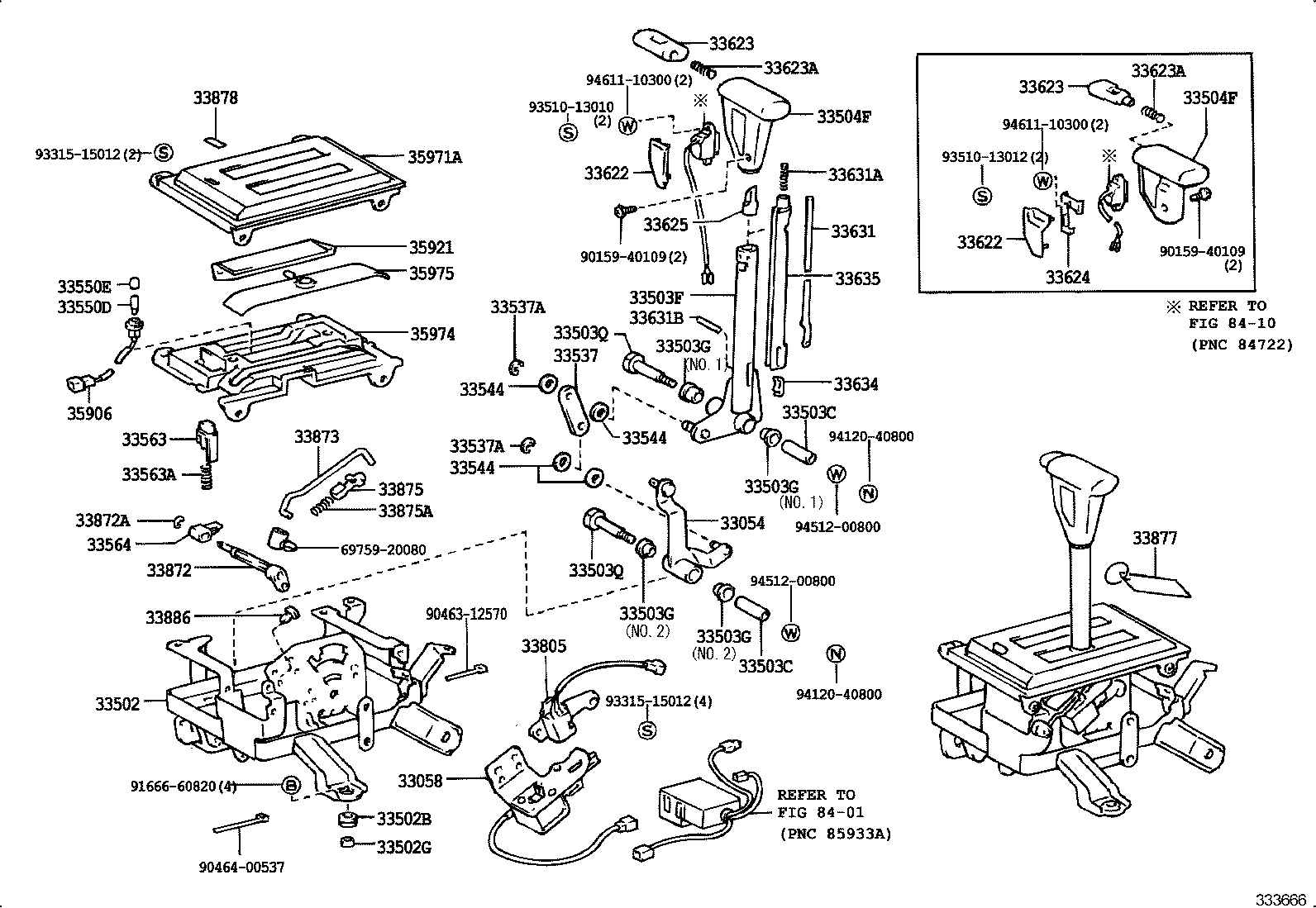 33822-27170 CABLE TRANSMISSION CONTROL SELECT (FOR FLOOR SHIFT) product image