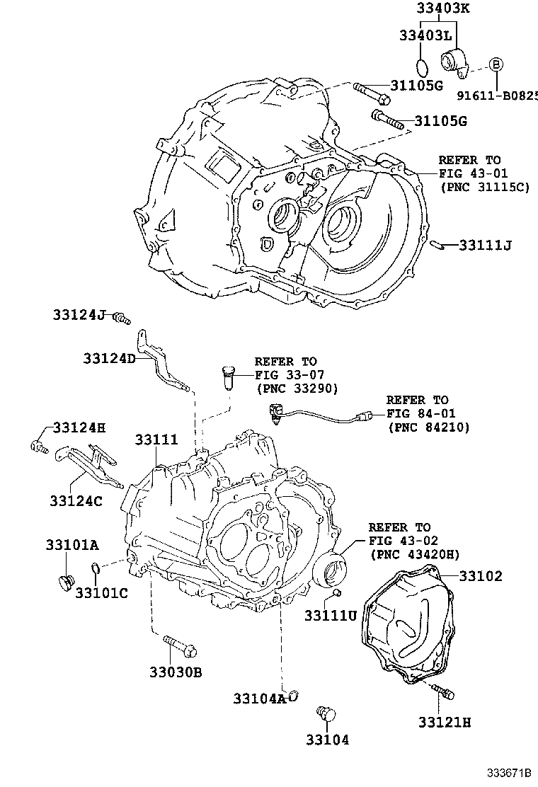 91612-61045 BOLT(FOR TRANSAXLE CASE & ENGINE SETTING) product image