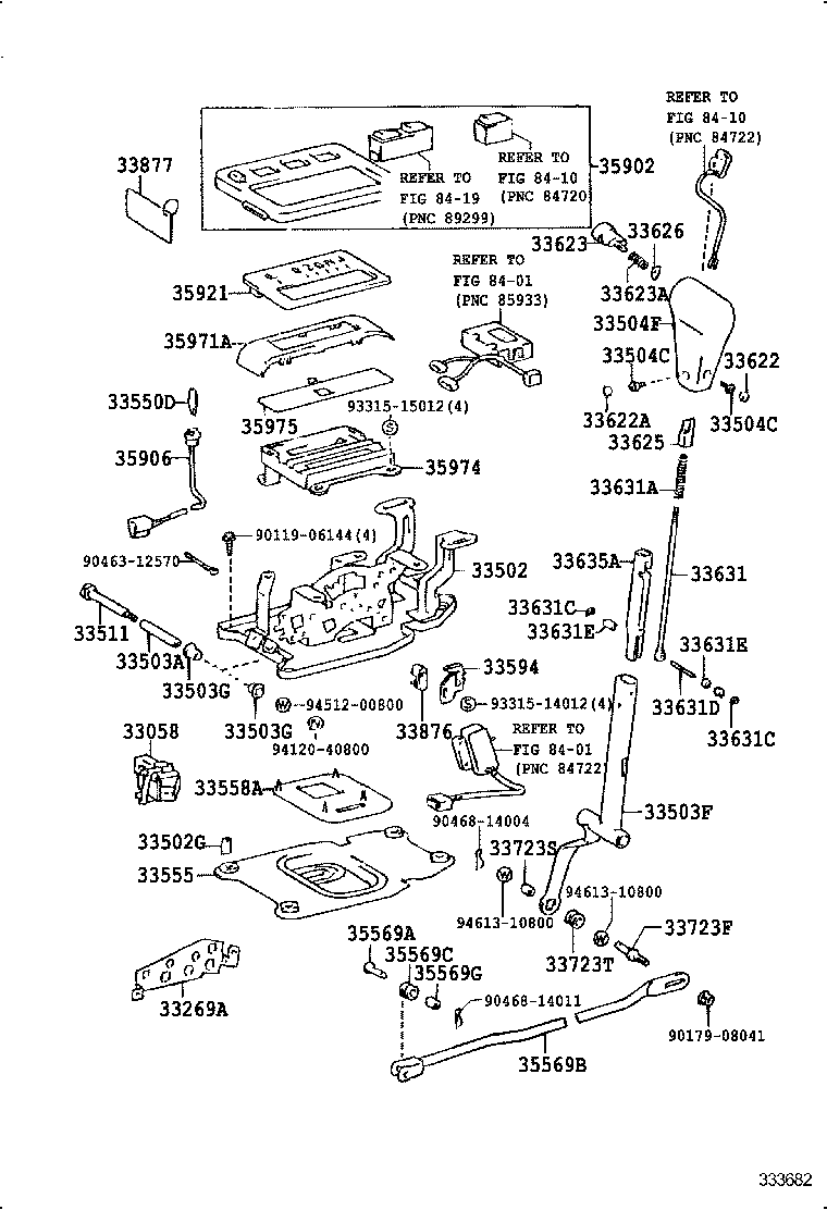 35902-50040 COVER SUB-ASSY, POSITION INDICATOR HOUSING product image