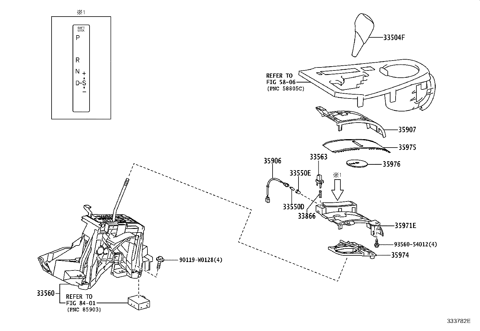 33829-20250 SUPPORT, TRANSMISSION CONTROL CABLE product image