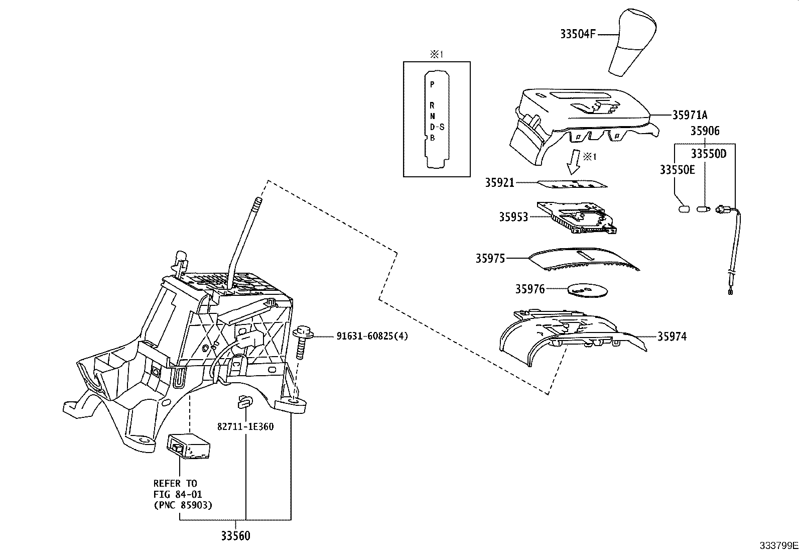 90119-08079 BOLT (FOR TRANSMISSION CONTROL CABLE BRACKET) product image
