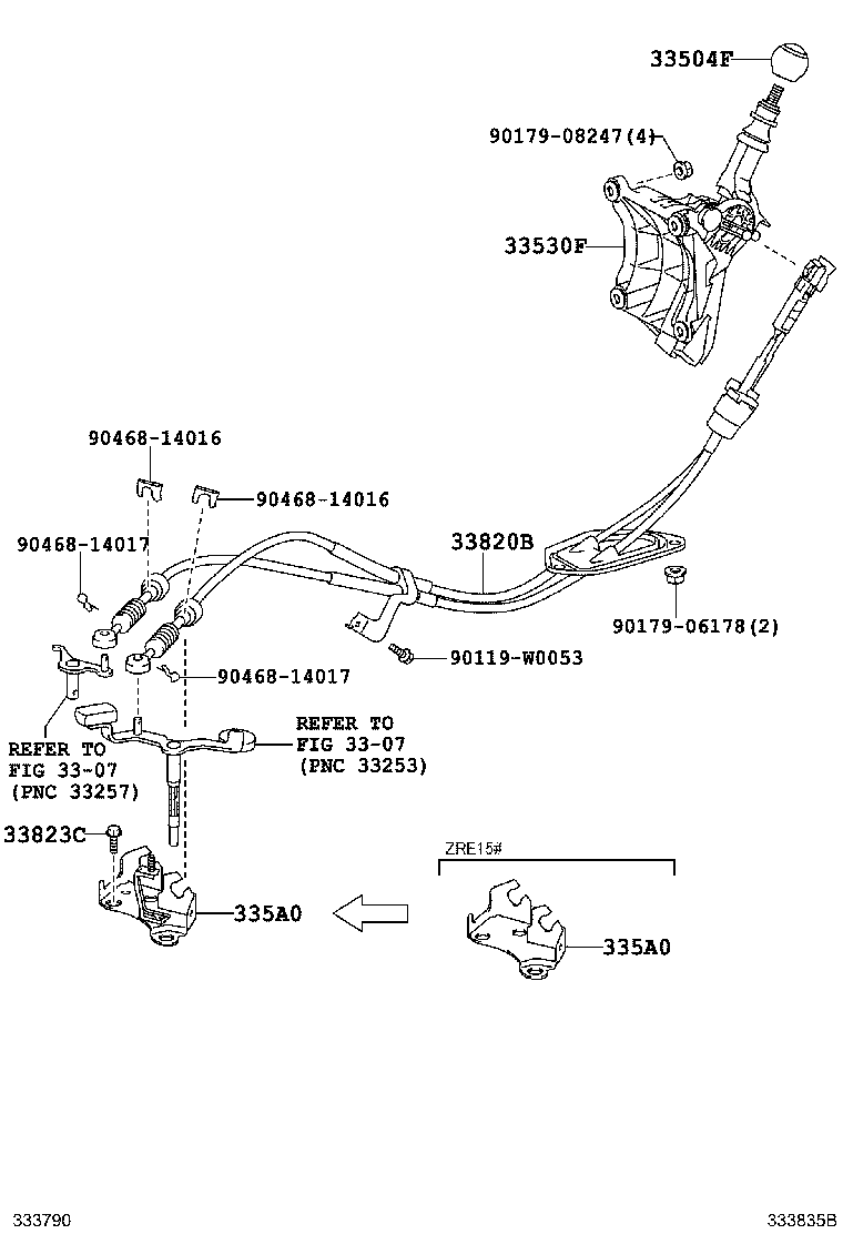 35907-12150 HOUSING SUB-ASSY, POSITION INDICATOR (FOR FLOOR SHIFT) product image