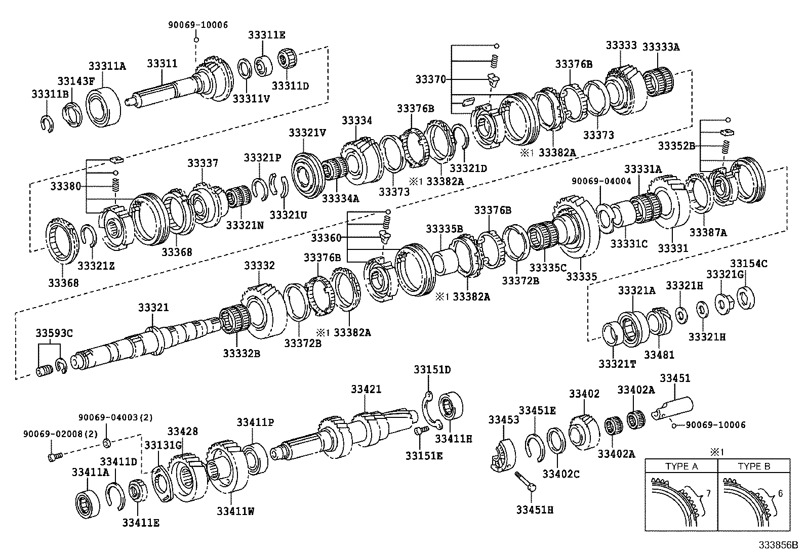 33481-0W020 GEAR, SPEEDOMETER DRIVE (MTM) product image