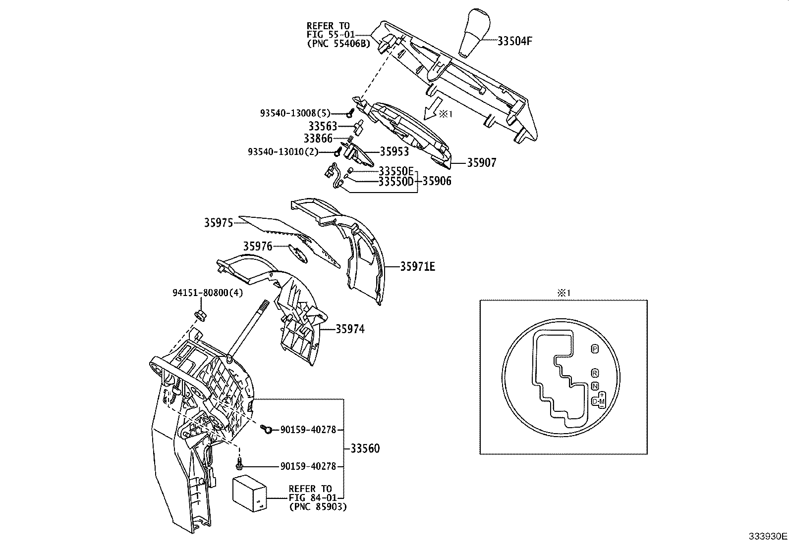 35971-68010 HOUSING, POSITION INDICATOR product image