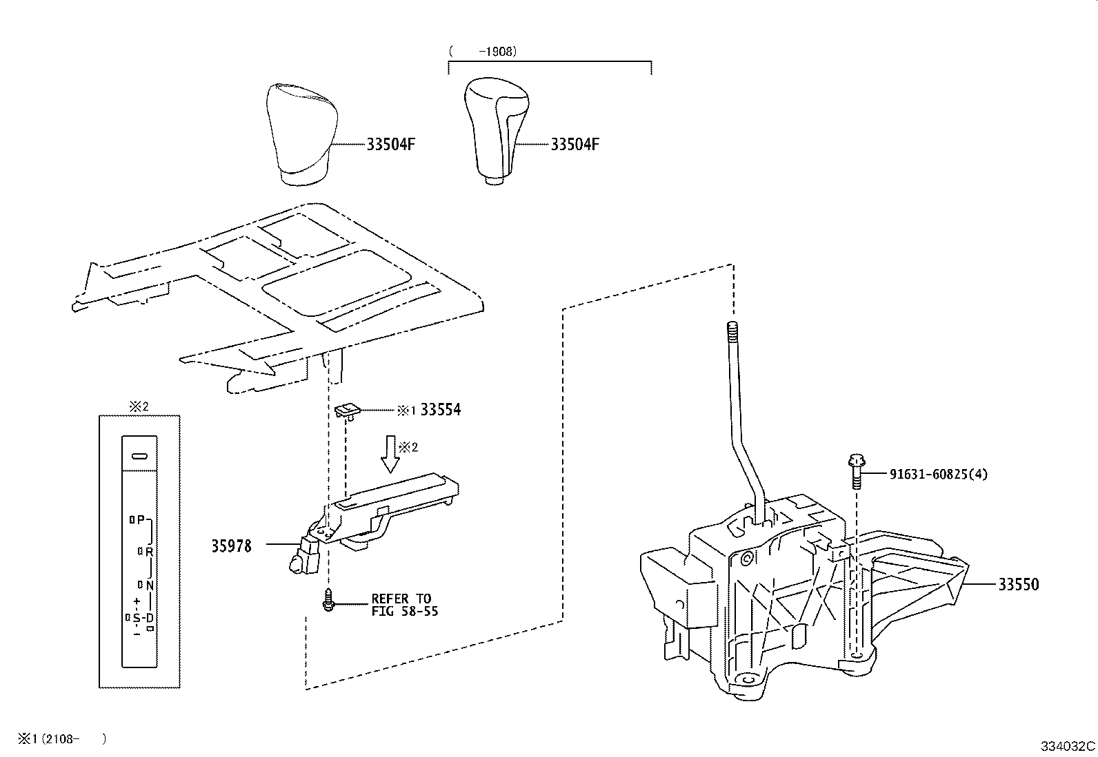 35978-60040 INDICATOR, SHIFT POSITION product image