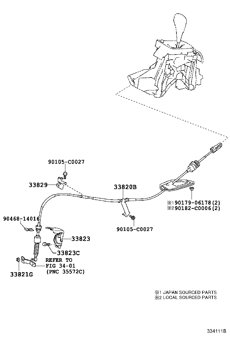 35974-02040 HOUSING, POSITION INDICATOR, LOWER product image