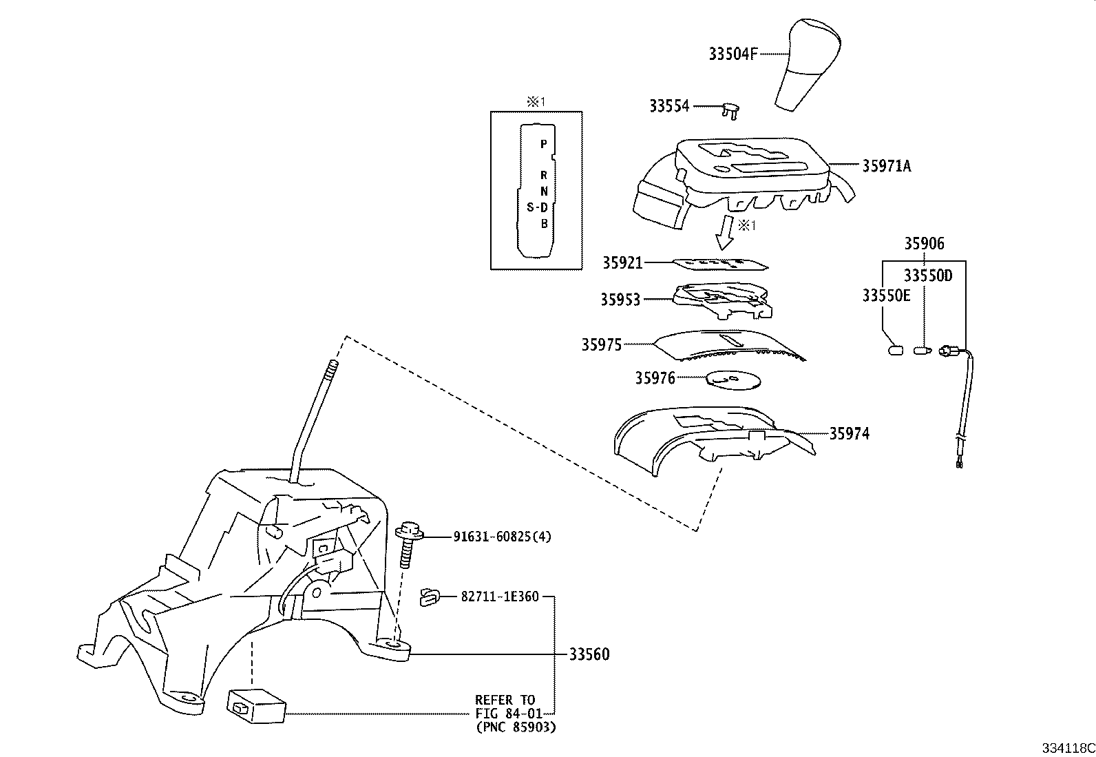 Toyota 35955-74010 BULB, POSITION INDICATOR LAMP