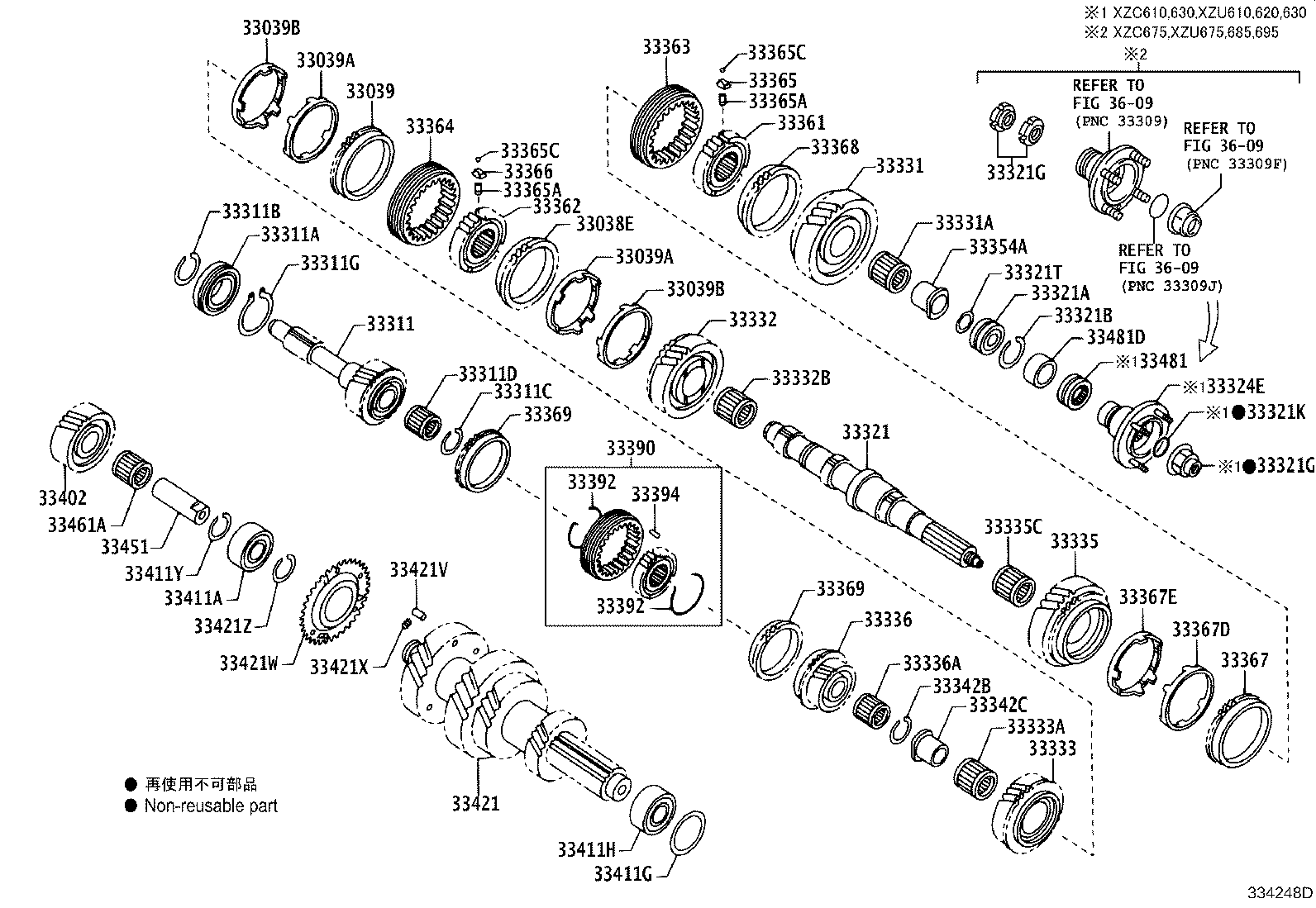 33041-37060 GEAR SET, COUNTER product image