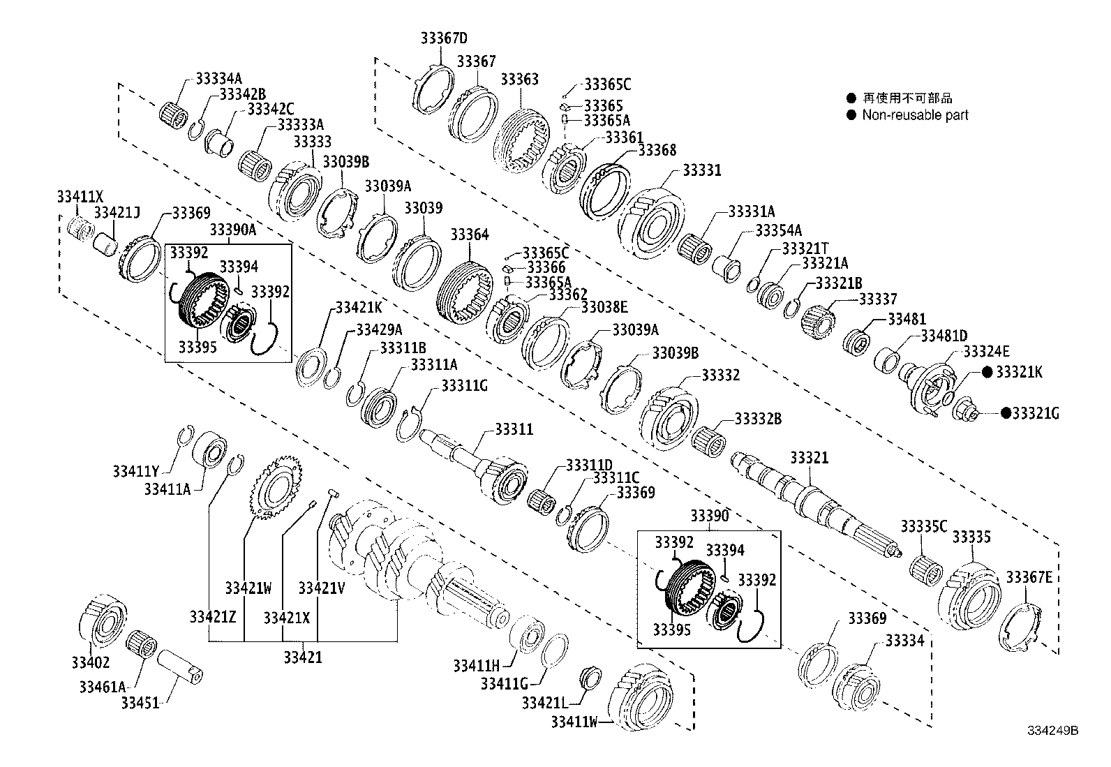 33041-37060 GEAR SET, COUNTER product image