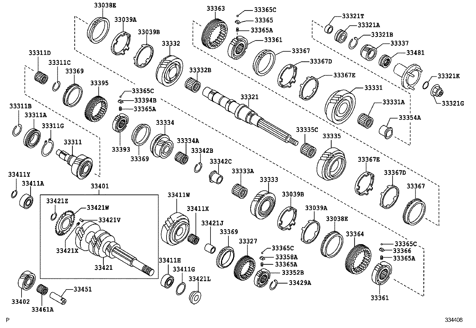 SU002-01005 SHAFT, INPUT product image