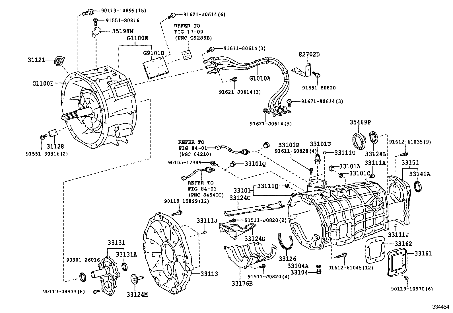 33017-37100 RETAINER, OUTPUT SHAFT REAR BEARING(MTM) product image