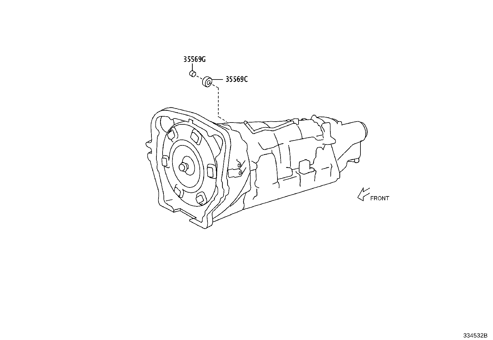 SU003-06161 KNOB SUB-ASSY, SHIFT LEVER product image