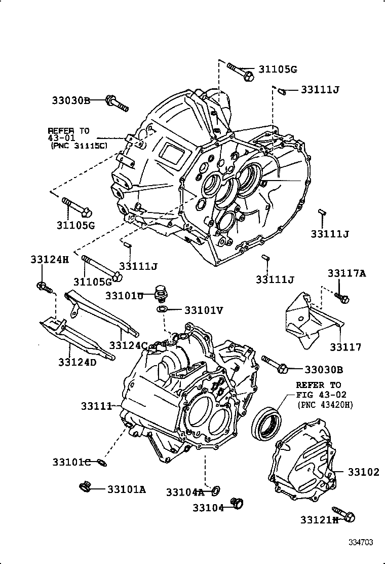 90080-11239 BOLT(FOR TRANSAXLE CASE & ENGINE SETTING) product image