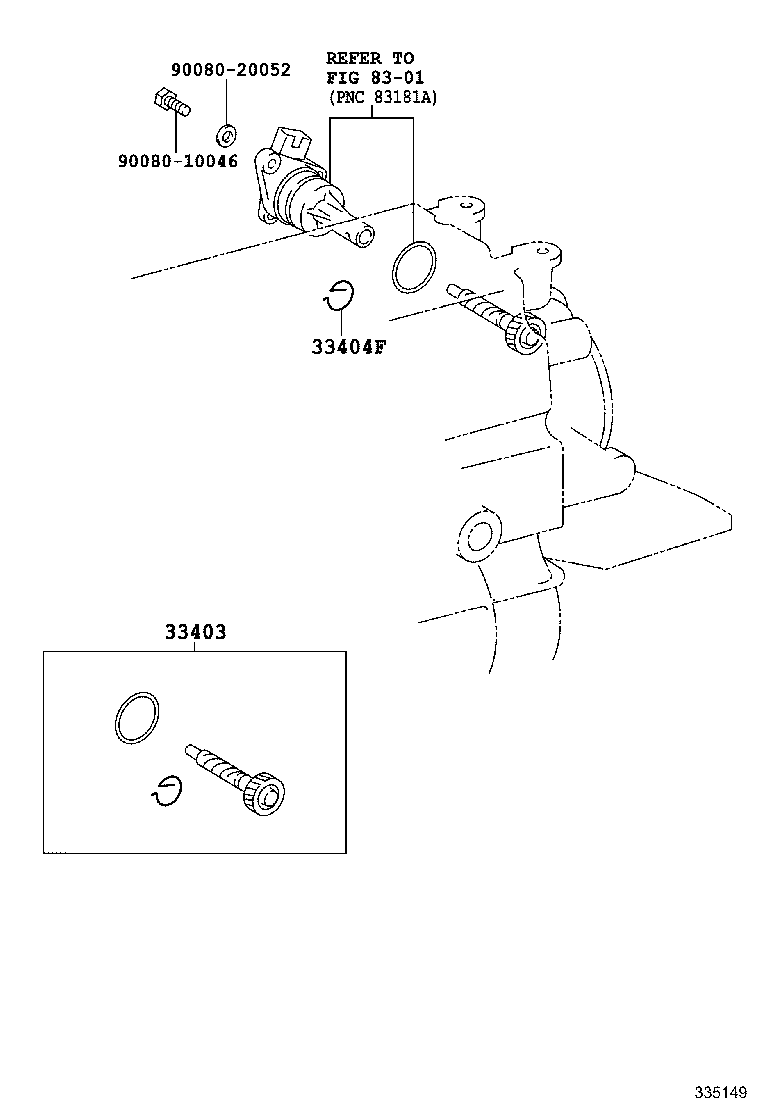 33403-19605 GEAR SUB-ASSY, SPEEDOMETER DRIVEN (MTM) product image