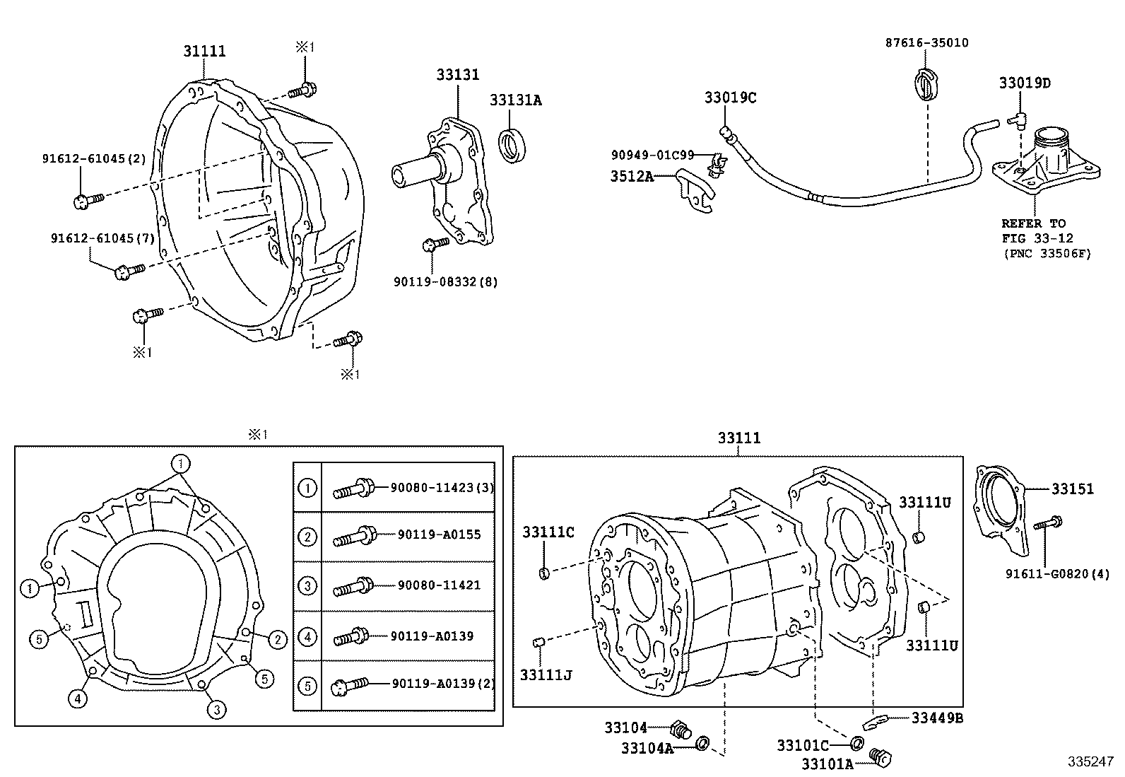 33109-04010 SEPARATOR SUB-ASSY, MANUAL TRANSMISSION OIL product image
