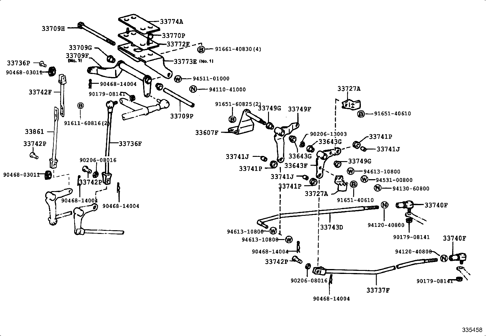 33820-25010 CABLE ASSY, TRANSMISSION CONTROL product image