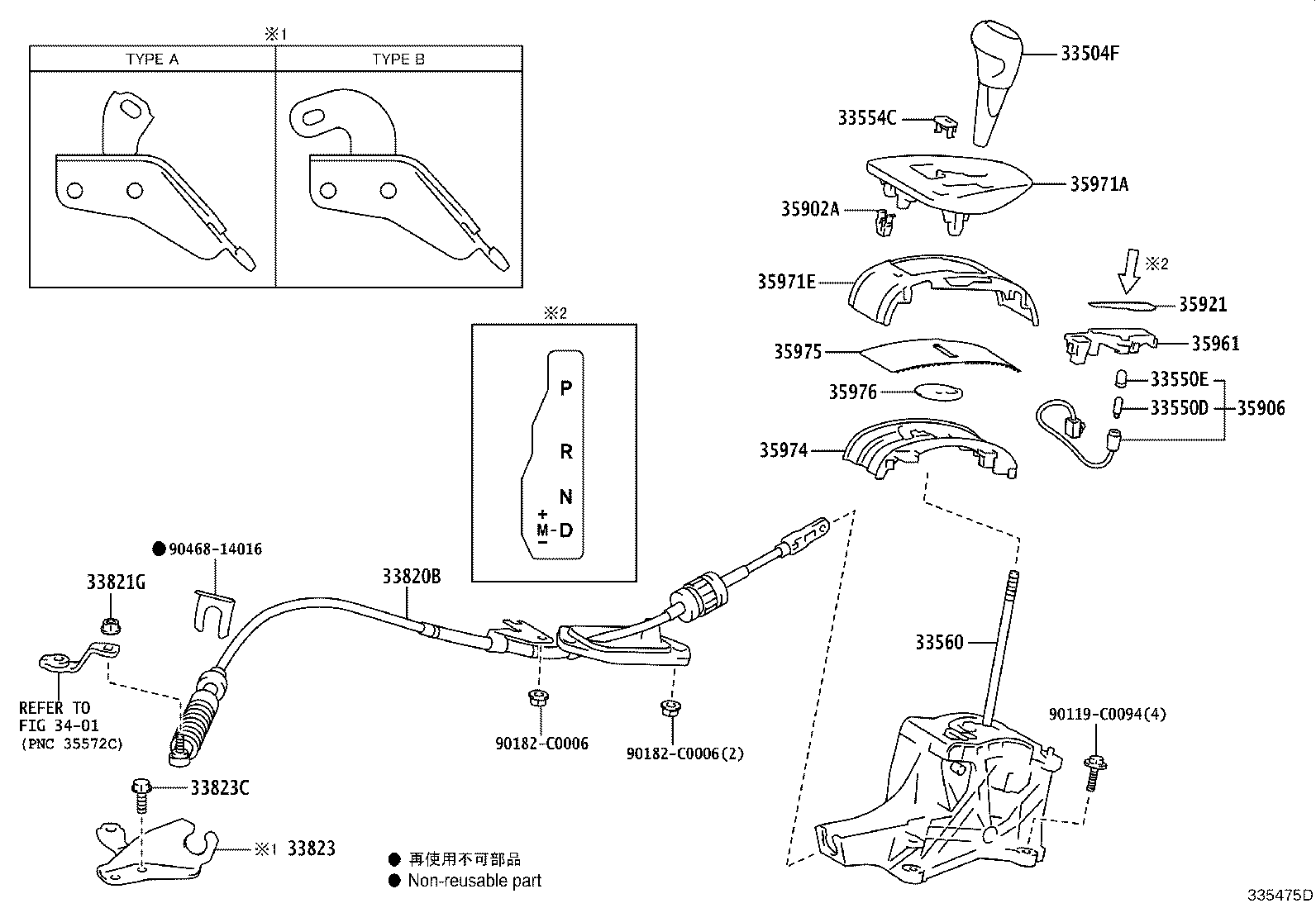 33557-0D041 BUSH (FOR SHIFT & SELECT LEVER) product image