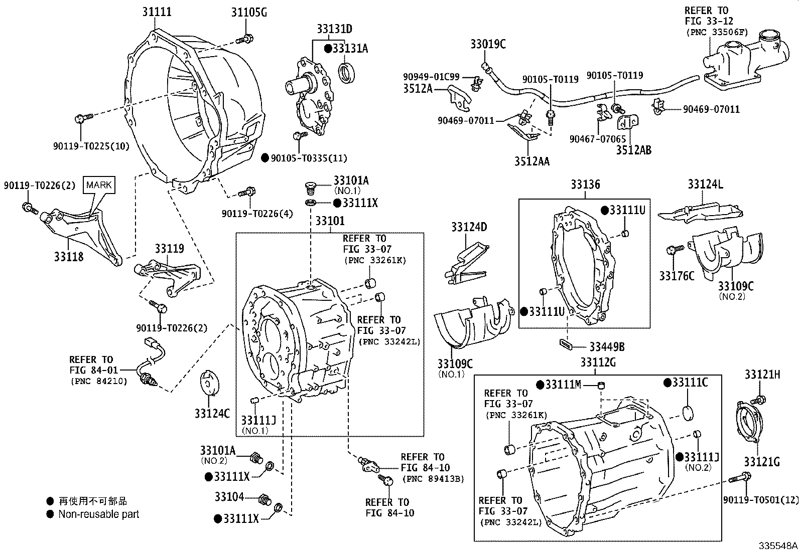 33019-0K140 BREATHER SUB-ASSY, TRANSMISSION product image